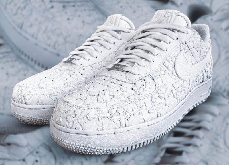 White Crossed Alligator AF1